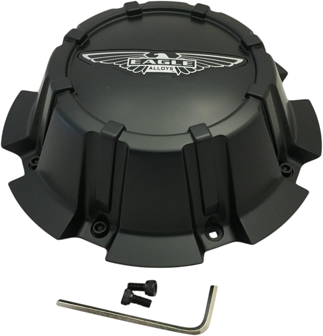 Flat Matte Black Wheel Center Cap # 3274 3274-08